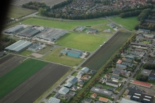 Vliegen boven Biddinghuizen