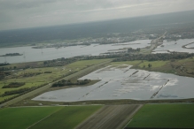 Vliegen boven Biddinghuizen