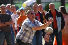 Koninginnedag 2007: Eieren Gooien