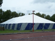 Oktoberfeesten: Opbouw feesttent