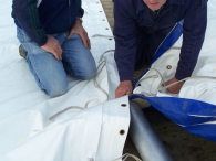 Oktoberfeesten: Opbouw feesttent