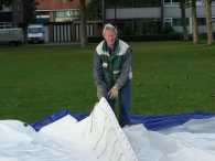 Oktoberfeesten: Opbouw feesttent