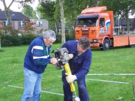 Oktoberfeesten: Opbouw feesttent