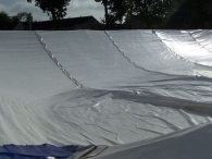 Oktoberfeesten: Opbouw feesttent