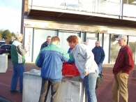 Oktoberfeesten: Opbouw feesttent