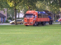 Oktoberfeesten: Opbouw feesttent