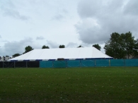 Oktoberfeesten: Opbouw feesttent