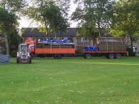 Oktoberfeesten: Opbouw feesttent