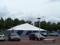 Oktoberfeesten: Opbouw feesttent