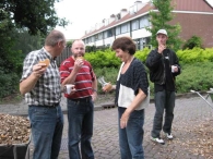 Jongerenplek bij Wandelpad