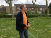 Eierengooien Koninginnedag 2008