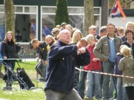 Eierengooien Koninginnedag 2008