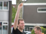 Eierengooien Koninginnedag 2008