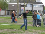 Eierengooien Koninginnedag 2008