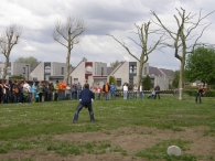 Eierengooien Koninginnedag 2008