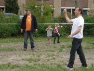 Eierengooien Koninginnedag 2008