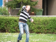 Eierengooien Koninginnedag 2008