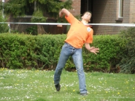 Eierengooien Koninginnedag 2008