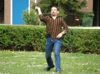 Eierengooien Koninginnedag 2008