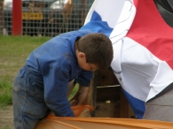 Koninginnedag 2008 - Hutten bouwen