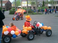 Koninginnedag 2008 - Vlaghijsen