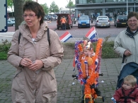 Koninginnedag 2008 - Vlaghijsen