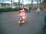 Koninginnedag 2008 - Vlaghijsen