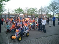 Koninginnedag 2008 - Vlaghijsen