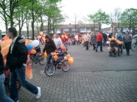 Koninginnedag 2008 - Vlaghijsen