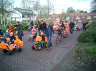 Koninginnedag 2008 - Vlaghijsen