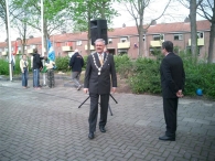 Koninginnedag 2008 - Vlaghijsen