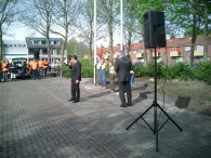Koninginnedag 2008 - Vlaghijsen