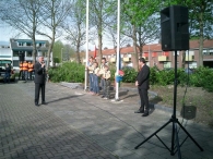 Koninginnedag 2008 - Vlaghijsen