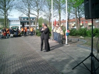 Koninginnedag 2008 - Vlaghijsen