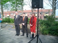 Koninginnedag 2008 - Vlaghijsen