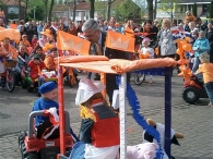 Koninginnedag 2008 - Vlaghijsen