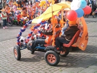 Koninginnedag 2008 - Vlaghijsen