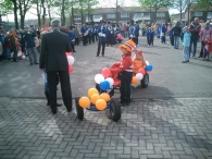 Koninginnedag 2008 - Vlaghijsen