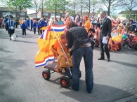 Koninginnedag 2008 - Vlaghijsen