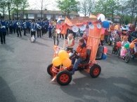 Koninginnedag 2008 - Vlaghijsen