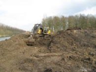 Aanleg natuurstrook Wandelpad