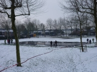 Aanleg ijsbaan evenemententerrein