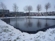 Aanleg ijsbaan evenemententerrein