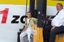 Opening nieuw pand F1 Zonwering