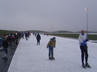 Schaatsen bij FlevOnice