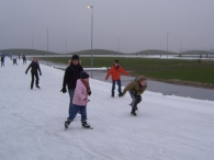 Schaatsen bij FlevOnice