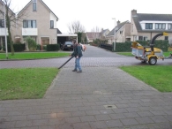 Kerstbomen versnipperen