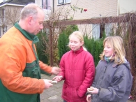 Kerstbomen versnipperen