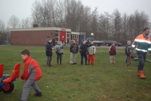 Kerstbomen versnipperen
