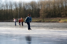 IJspret in Biddinghuizen